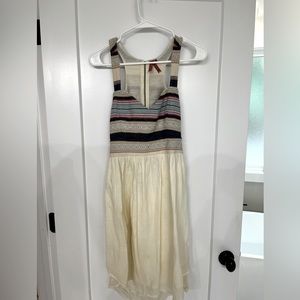 Dress with open back